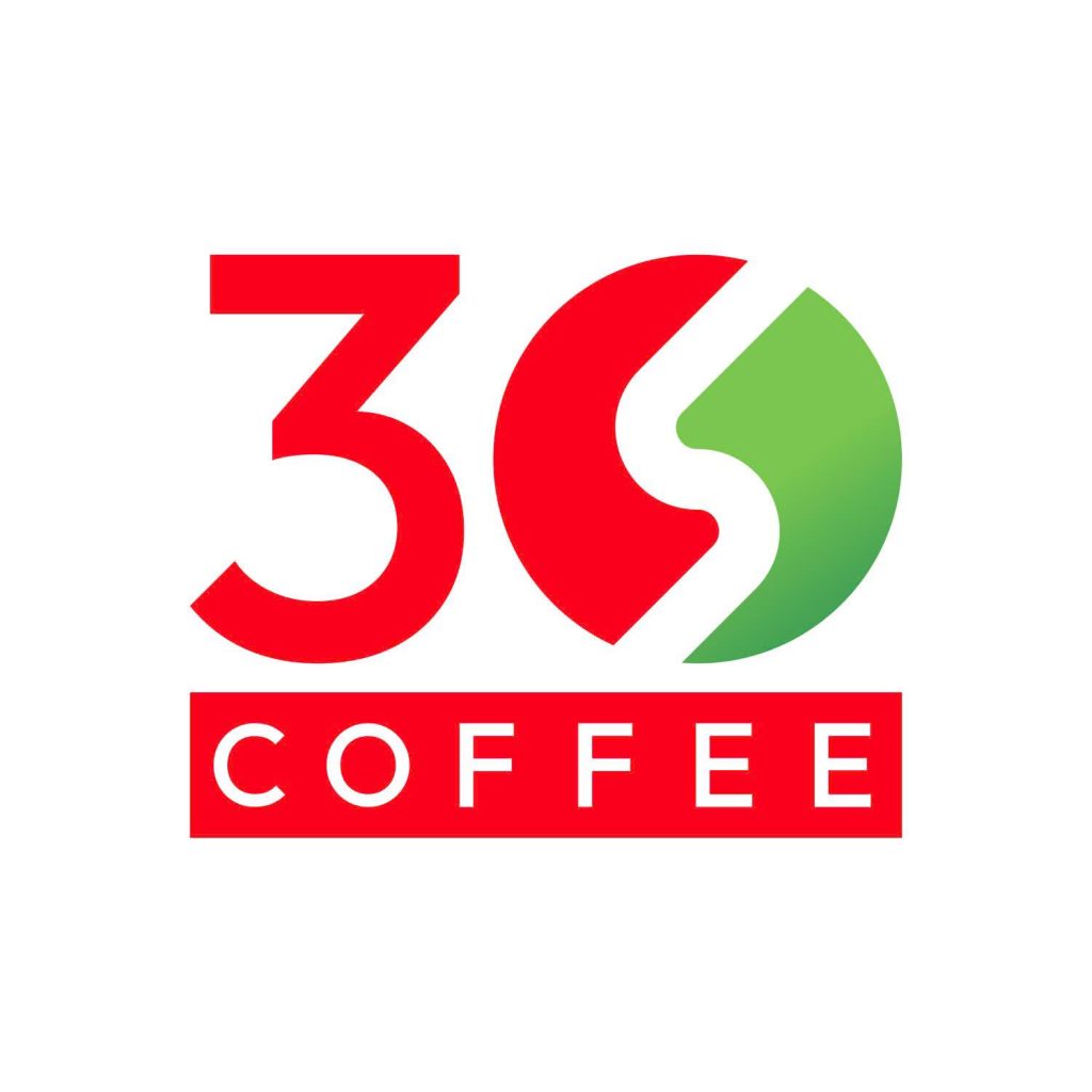 logo cà phê mưa 3s coffee
